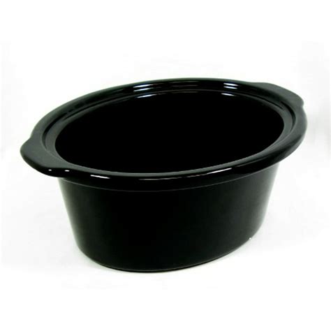 slow cooker stoneware replacement|crock pot 6 quart oval replacement stoneware.